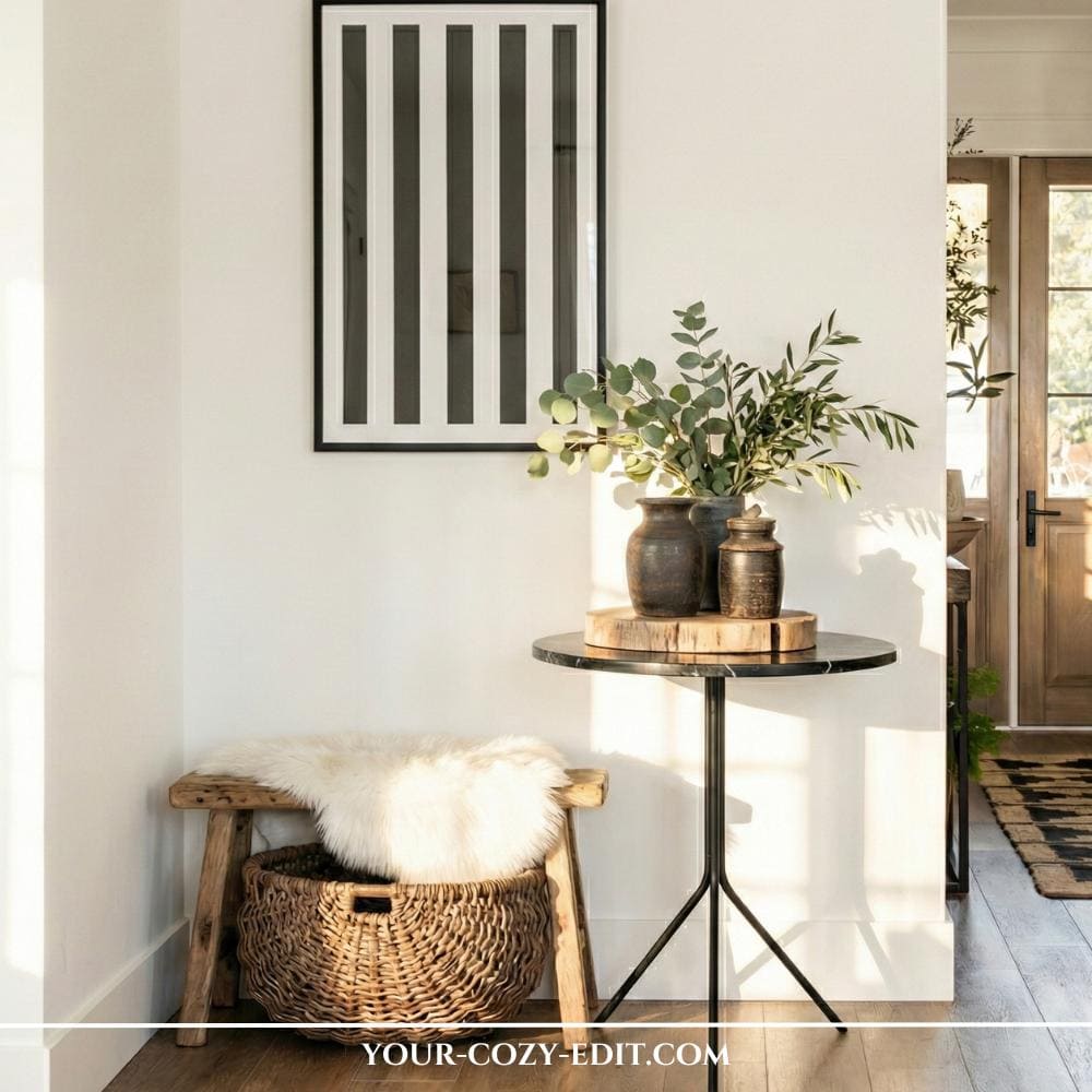 Cute Idea with Bench to Style empty spaces
