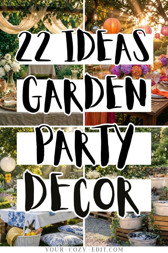 22 Garden Party Decor Ideas