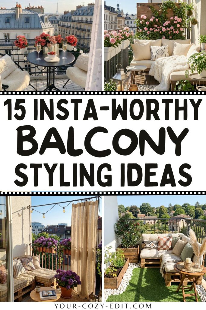 15 Balcony Styling Ideas