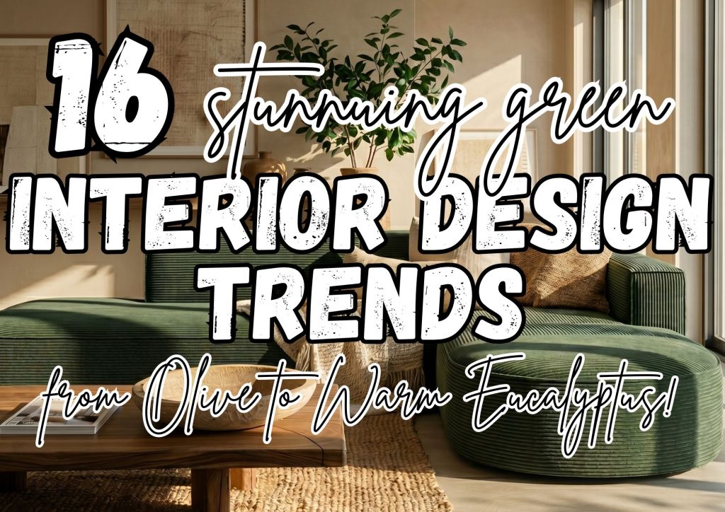 16 Green Interior Design Trends
