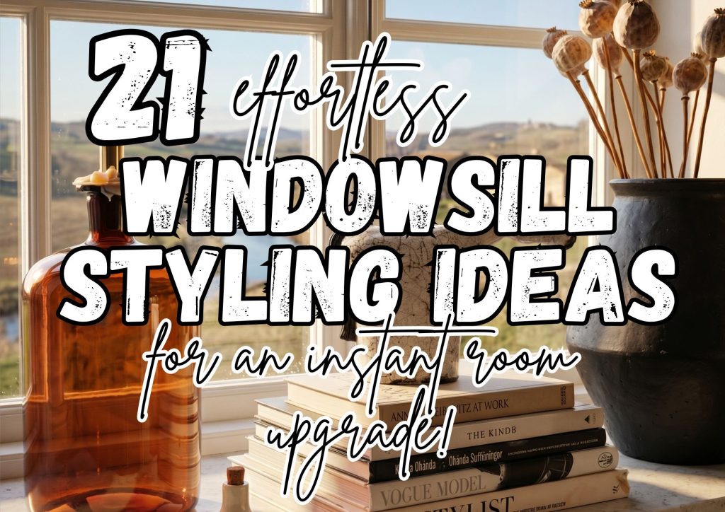 21 windowsill styling ideas