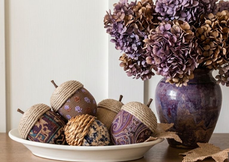 Organic Modern Fall Decor