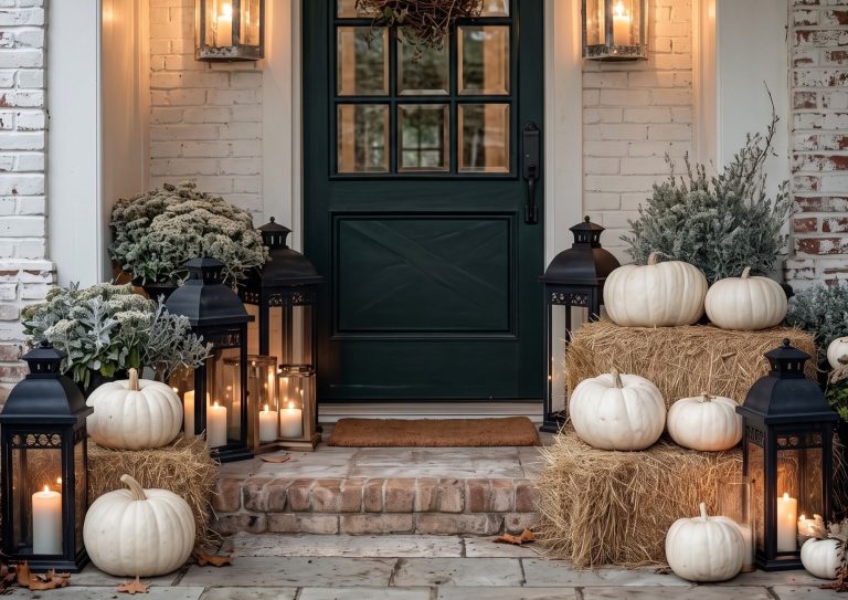 Cozy Fall Front Porch Ideas