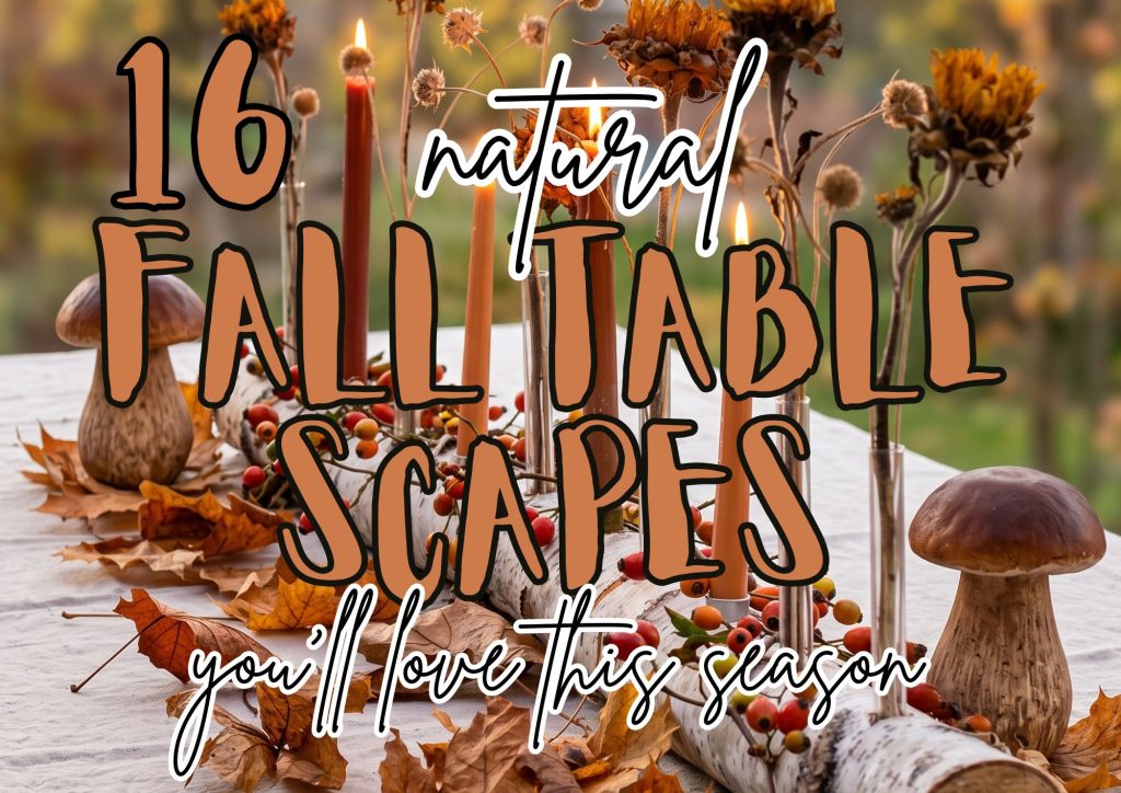 16 Fall Tablescape Ideas
